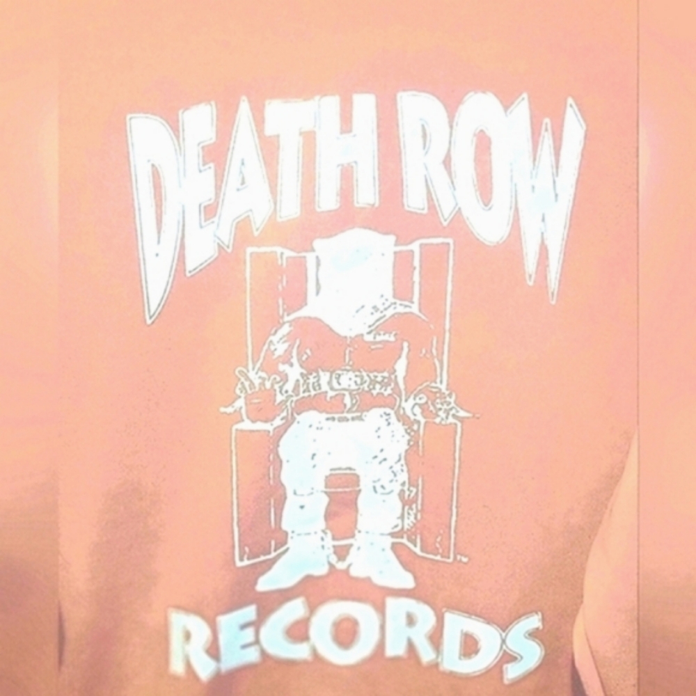Women's Death Row Records Sweatshirt Size 4XL in Pink - Picture 3 of 6